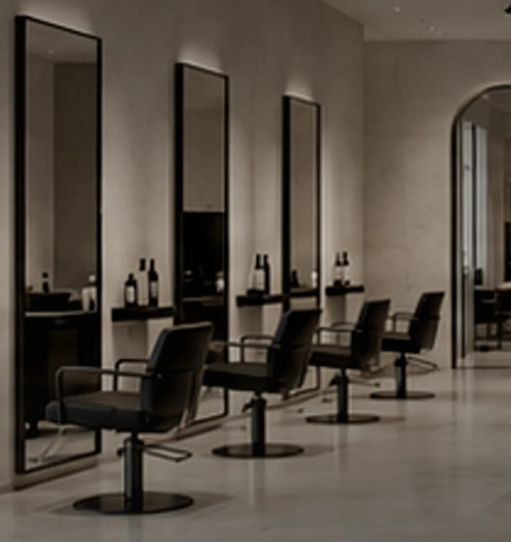 Barber-állomás borotva-sterilizátorral